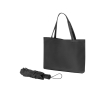 Automatic folding umbrella in recycled polyester 190T, Ø97 colour black