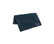 Recycled RPET polyester scarf with patch colour navy-blue