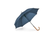 Automatic umbrella with wooden handle, Ø 104, Essence colour blue