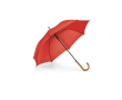 Automatic umbrella with wooden handle, Ø 104, Essence colour red