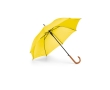 Automatic umbrella with wooden handle, Ø 104, Essence colour yellow