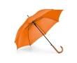 Automatic umbrella with wooden handle, Ø 104, Essence colour orange