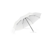 Foldable manual pocket umbrella, Ø 96, Cloudburst colour white
