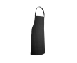 Cotton twill apron, perfect for cooking, 180 g/m2 colour black
