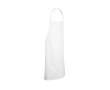 Cotton twill apron, perfect for cooking, 180 g/m2 colour white
