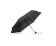 Compact manual 5-section mini umbrella with rubber pouch Ø90 colour black