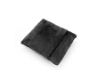 Soft 3-in-1 fleece blanket with front pocket 220 g/m² colour black