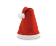 Polyester Christmas hat for company, Christmas party colour red