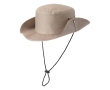 Safari-style polyester hat with ventilation holes colour beige