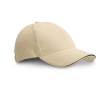 Cotton cap with metal buckle, Cottonclub colour beige