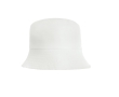 Panama-style polyester hat, ideal for hot days colour white