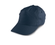 Kid's cap with ventilation and Velcro fastener, Kidscolor colour blue