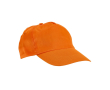 Kid's cap with ventilation and Velcro fastener, Kidscolor colour orange