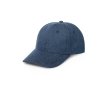 Denim peaked cap with vents, Jeans colour blue