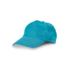 Cap with ventilation eyelets & Velcro in colours colour light blue