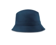 Bob-style canvas hat, cotton and polyester, 220 g/m2 colour blue