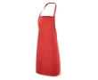 Apron with straps as a gift, 180 g/m2, Gourmet colour red