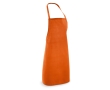 Apron with straps as a gift, 180 g/m2, Gourmet colour orange