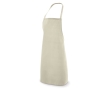 Apron with straps as a gift, 180 g/m2, Gourmet colour light brown
