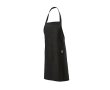 Recycled cotton apron with neck ties, 180 g/m2 colour black