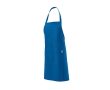Recycled cotton apron with neck ties, 180 g/m2 colour blue