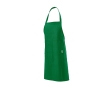 Recycled cotton apron with neck ties, 180 g/m2 colour green