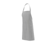Recycled cotton apron with neck ties, 180 g/m2 colour grey