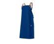 Recycled cotton apron with front pockets, 280 g/m2 colour navy-blue