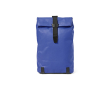 Waterproof recycled cotton backpack for 17'' laptop 23 L colour blue