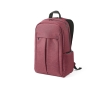 Recycled nylon laptop backpack, 16.5\" colour burgundy