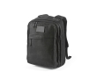 Backpack made of recycled cotton with wax coating, 230 g/m2 colour black