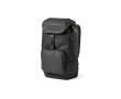Water-repellent backpack made from recycled cotton, 240 g/m2 colour black