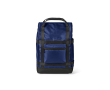 Eco-friendly waterproof backpack with magnetic closure for 17\" laptop colour blue