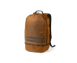 RPET backpack, reflective, shoe compartment, 25 L colour brown