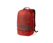 RPET backpack, reflective, shoe compartment, 25 L colour red