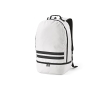 RPET backpack, reflective, shoe compartment, 25 L colour white