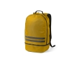RPET backpack, reflective, shoe compartment, 25 L colour dark yellow