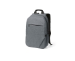 Backpack with front compartment, 300D RPET, 15.6\", 18 L colour light grey