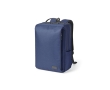 Recycled polyester laptop backpack, 15.6\" colour blue