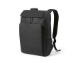 Faux leather backpack with laptop compartment, 20 L colour black