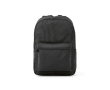 Lightweight recycled plastic backpack with padded interior for 15.6\" laptop colour black