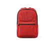 Lightweight recycled plastic backpack with padded interior for 15.6\" laptop colour red