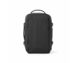 Water-resistant recycled plastic cabin backpack for 17\" colour black