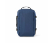 Water-resistant recycled plastic cabin backpack for 17\" colour navy-blue