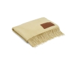 Extrasoft blanket made of RPET with patch, 180 g/m2 colour beige