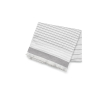 Recycled cotton blanket with stripes 220 g/m2 colour dark grey