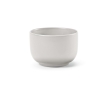 Eco-friendly ceramic bowl with a matte finish, 620ml colour light grey