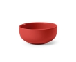 Eco ceramic bowl with an elegant matte finish, 500 ml colour red