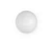 Ceramic bowl made in Europe with matte finish 320 ml colour white