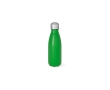 Recycled stainless steel bottle, matte, 400 ml colour green
